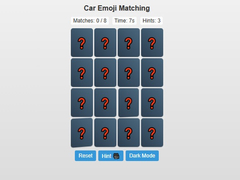ເກມ Car Emoji Matching
