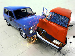 ເກມ Car Crash Test