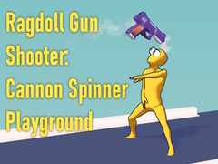 ເກມ Ragdoll Gun Shooter: Cannon Spinner Playground