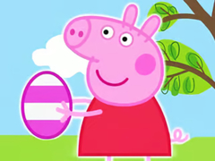 ເກມ Jigsaw Puzzle: Peppa Pig Easter Eggs