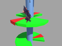 ເກມ Ratomilton Helix Jump