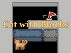 ເກມ Cat with Blocks
