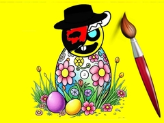 ເກມ Sprunki Easter Coloring