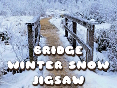 ເກມ Bridge Winter Snow Jigsaw