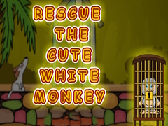 ເກມ Rescue the Cute White Monkey