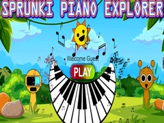 ເກມ Sprunki Piano Explorer