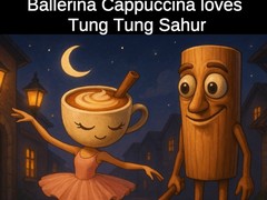 ເກມ Ballerina Cappuccina loves Tung Tung Sahur