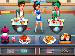 ເກມ Cooking Cafe Food Chef