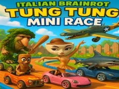 ເກມ Italian Brainrot Tung Tung Mini Race