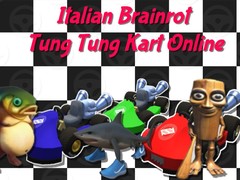 ເກມ Italian Brainrot Tung Tung Kart Online