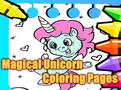 ເກມ Magical Unicorn Coloring Pages
