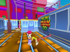 ເກມ Train Surf Run 3D