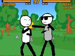 ເກມ Stickman Gun - Less Fighting