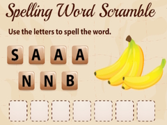ເກມ Spelling Word Scramble