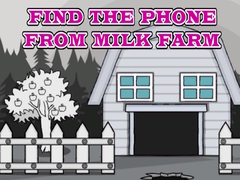 ເກມ Find The Phone From Milk Farm