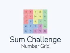 ເກມ Sum Challenge Number Grid