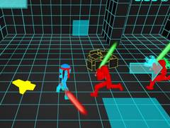 ເກມ Stickman Neon Sword Fighting