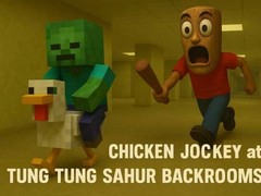 ເກມ Chicken Jockey at Tung Tung Sahur Backrooms