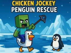 ເກມ Chicken Jockey: Penguin Rescue