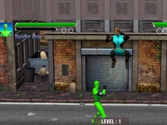 ເກມ Superhero Fighting