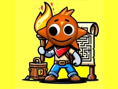 ເກມ Sprunki Torches Maze