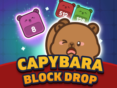 ເກມ Capybara Block Drop