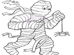 ເກມ Mummy Coloring Book