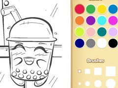 ເກມ Boba Tea Coloring Book for Kids