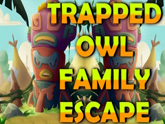 ເກມ Trapped Owl Family Escape