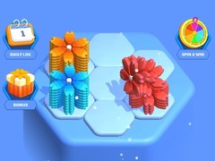 ເກມ Flower Hexa Puzzle
