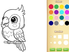 ເກມ Kawaii Animal Coloring Book