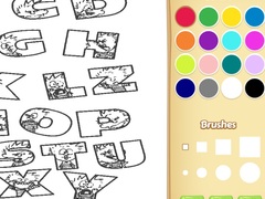 ເກມ Alphabet Animal Coloring Book for Kids
