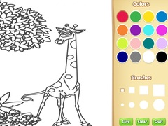 ເກມ Jungle Animals Coloring Book for Kids