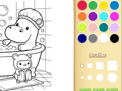 ເກມ Cozy Friends Coloring Book for Kids