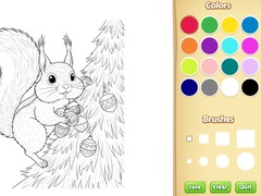 ເກມ Christmas Animal Coloring Book for Kids