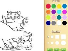ເກມ Cats Coloring Book For Kids
