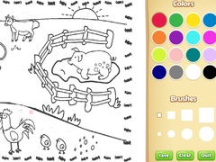 ເກມ Farming Coloring Book For Kids