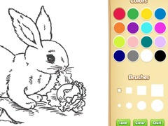 ເກມ Bunny Coloring Book For Kids