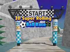 ເກມ 3D Super Rolling Ball Race