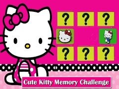 ເກມ Cute Kitty Memory Challenge