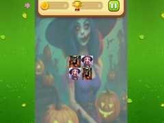 ເກມ Halloween Witch Memory Match
