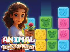 ເກມ Animal Block Pop Puzzle