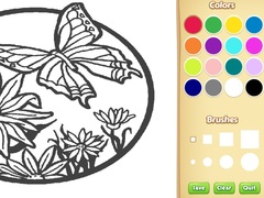 ເກມ Butterfly Coloring Book For Kids
