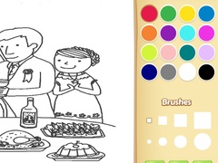 ເກມ Wedding Coloring Book for Kids