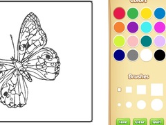 ເກມ Butterflies Coloring Book for Kids