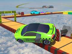 ເກມ Real Impossible Sky Tracks Car Driving