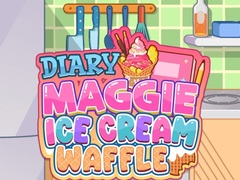 ເກມ Diary Maggie: Ice Cream Waffle