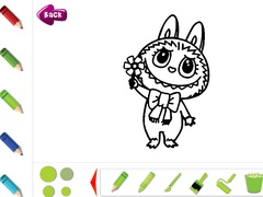 ເກມ Labubu Coloring Pages
