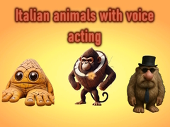 ເກມ Italian animals with voice acting
