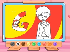 ເກມ Coloring Book: Alphabet Lore G